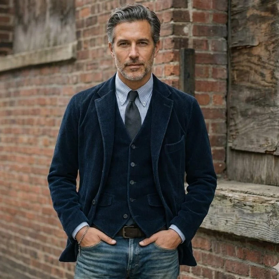 Manuel™ | Conjunto de Blazer y Chaleco