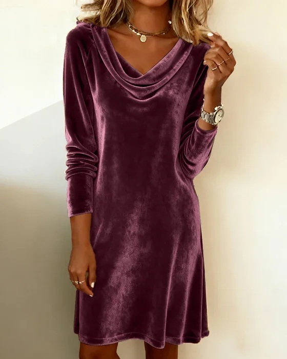 Selena™ | Vestido de terciopelo lujoso